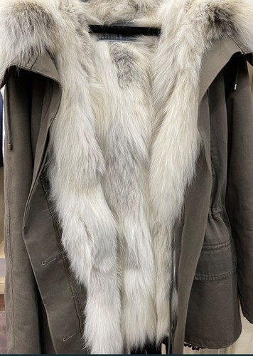 Army By Yves Salomon Parka Jacket Coat 