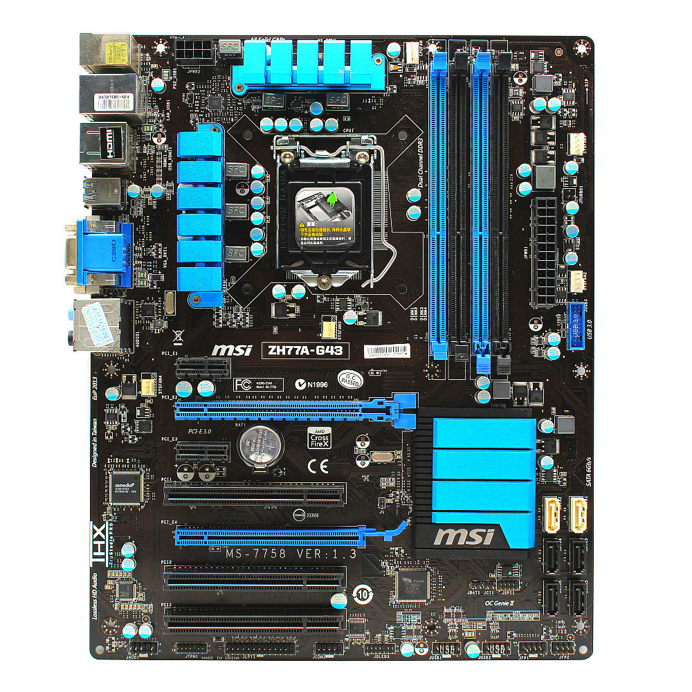 msi - MSI製　ATXマザーボード ZH77A-G43　LGA1155 Specification ZH77A-G43 | MSI Global - The Leading Brand in