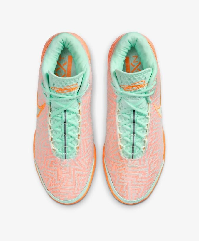 ★ナイキ★HF0711-301★LeBron NXXT Genisus EP★Basketball★ Nike Lebron NXXT Mint Foam Volt Tint Bright Citrus Hyper