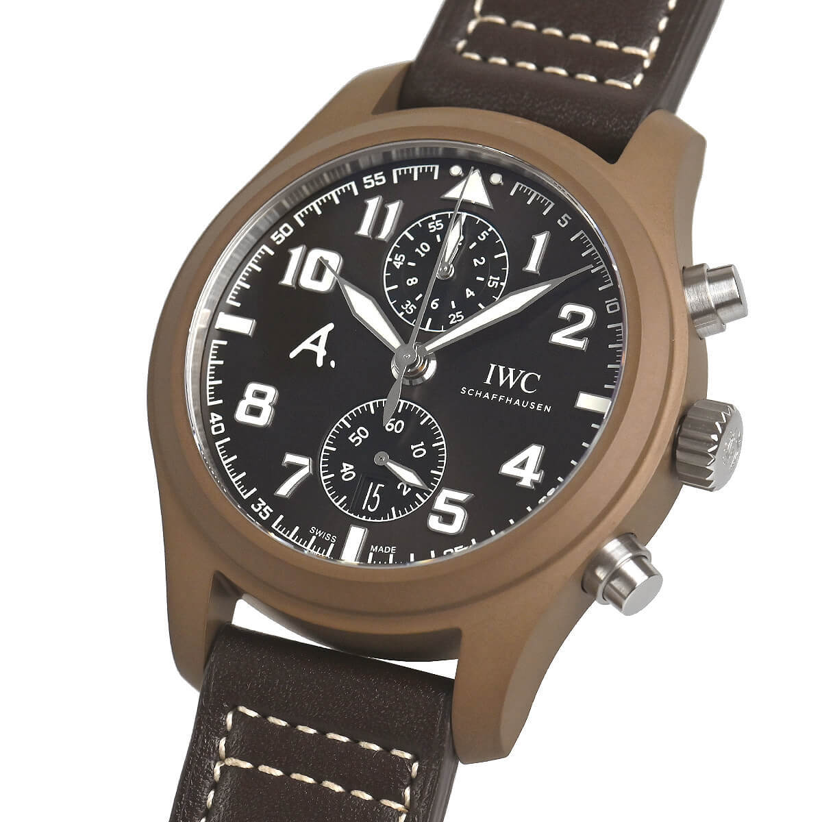 IWC Pilot's Watches Brown Men's Watch - IW388004 for sale online | eBay
