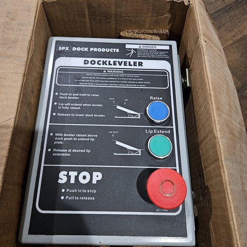 SPX Dock Products Dockleveler 480V/3PH/60Hz.  Controller NEW.   629904-B - Picture 1 of 5