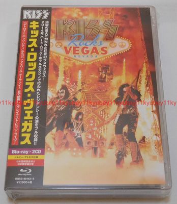 New KISS Rocks Vegas First Limited Edition Blu-ray 2CD Japan GQXS