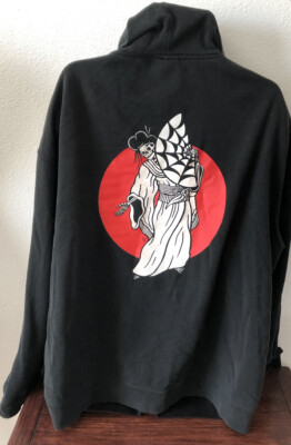 Tank japanese skeleten Tang dynasty rigid fan hip hop