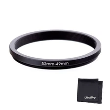 52-49mm Step-Down SLR Lens Metal Adapter Ring