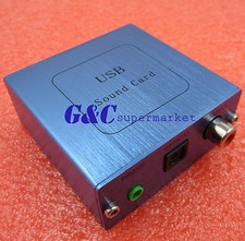 PCM2704 USB DAC USB to S/PDIF Sound Card Decoder Board W/Aluminum For Computer