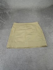 Vineyard Vines Skirt Womens 8 Beige Cotton Mini