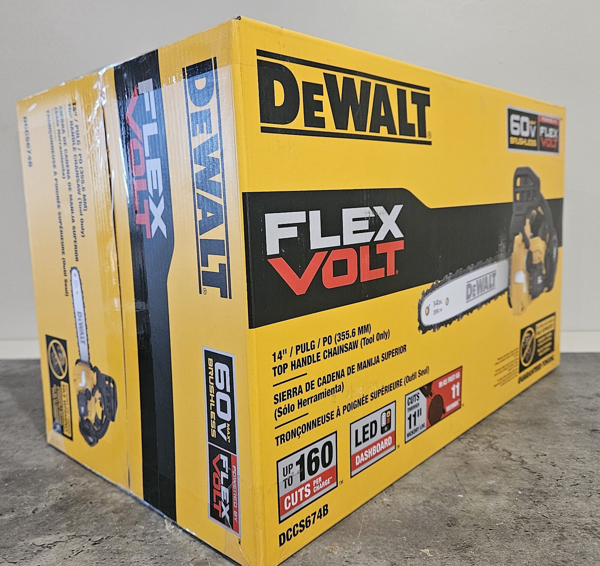 NEW DeWALT DCCS674B 60V FLEXVOLT MAX 14