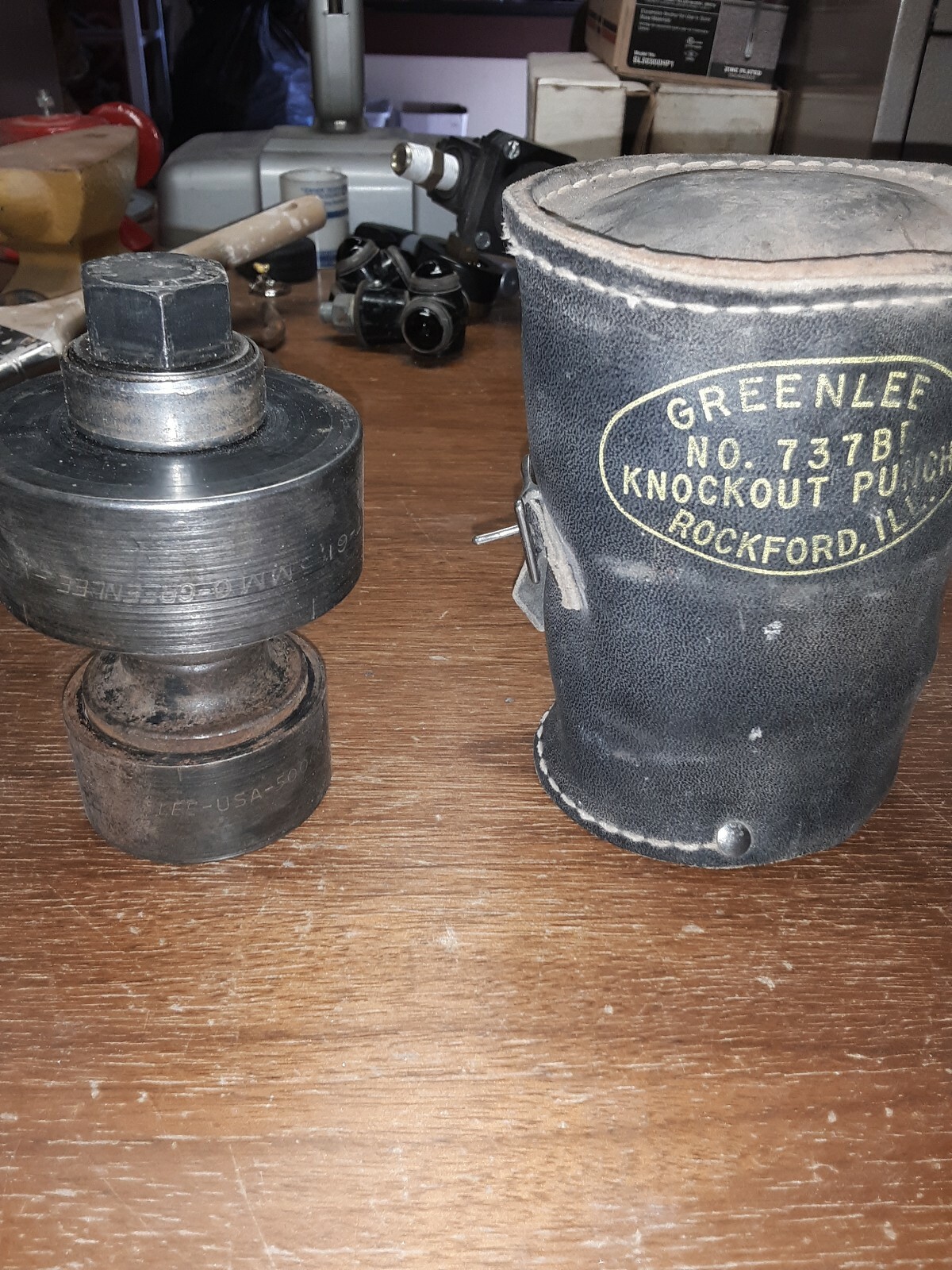 GREENLEE KNOCKOUT PUNCH SET NO. 737BB 11/2" 2" eBay