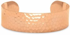 19mm Hammered Solid Copper Cuff Bracelet Man Mans Men For Him For Her Womens