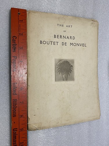 Vintage 1926 Bernard Boutet De Monvel Kunstausstellungsheft Anderson Gallery N.Y - Bild 11 von 11