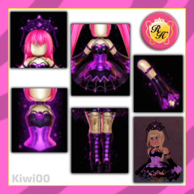 Shadow Empress Se Bodice Skirt Boots Sleeves Crown Roblox Royale High Rh Ebay - roblox royale high shadow boots