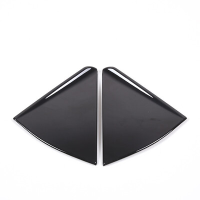 Gloss Black ABS Rear Quarter Glass Overlay For Corvette C8 Convertible 2020-2026
