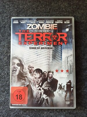 Zombie - The Terror Experiment (2012, DVD - FSK18) sehr guter Zustand !