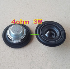 2pcs 40MM 4ohm 4  3W Full-range Audio Speaker Loudspeaker 57MM Hanging edge