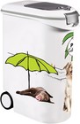 Curver PetLife Dog Food Wheeled Container 20kg 54L Odour Resistant 28x49x61 cm