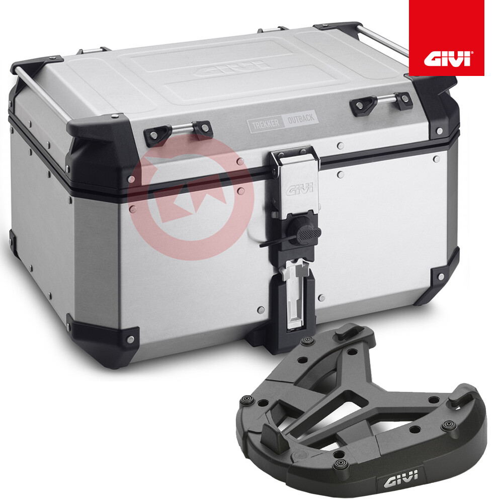 Givi Top-Case Outback 58L OBKN58A + Plate Kit 688FZ M7 BMW R 1200  