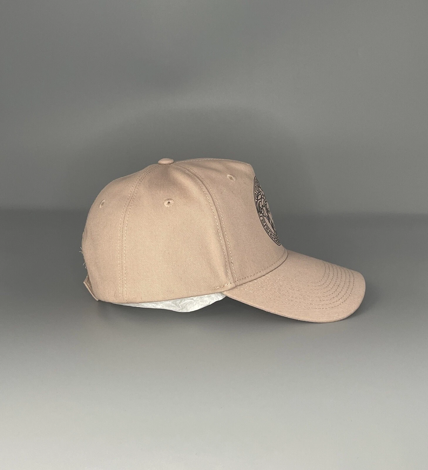 Cappello VERSACE Medusa Berretto Regolabile Taglia 59 cm NUOVO