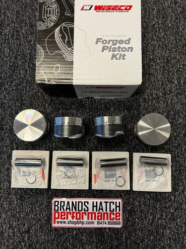 MINI Cooper R53 PISTONS W11B16A JCW STD 77MM 8.5:1 WISECO FORGED PISTON KIT - Picture 3 of 3