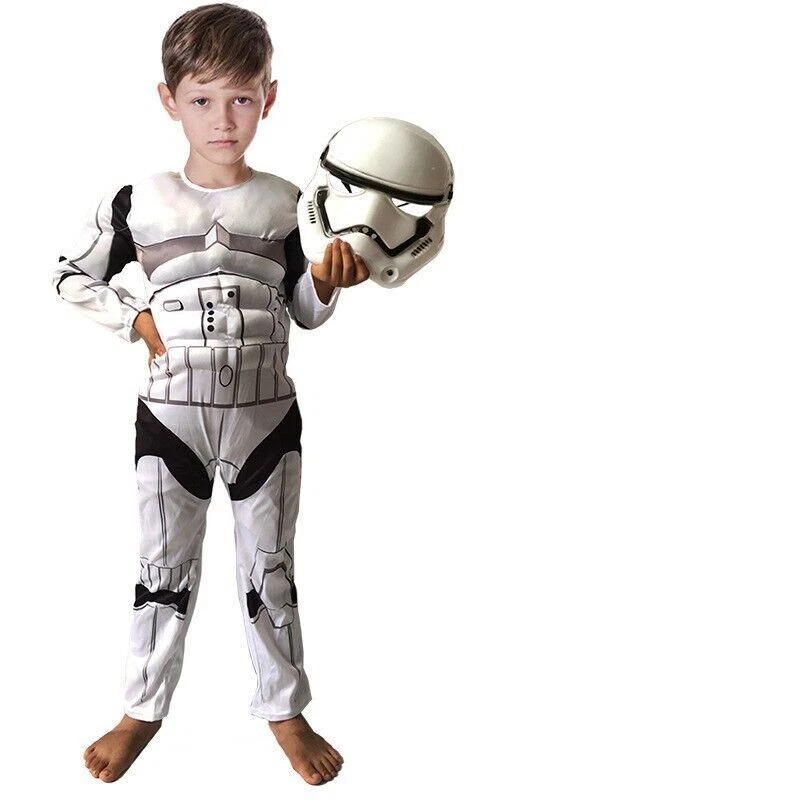 Disfraz de soldado de asalto Star Wars El despertar de la fuerza para niños máscara de disfraces. Foto 2 de 2