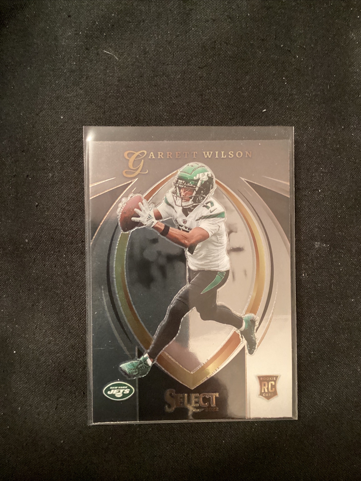 2022 Panini Select Garrett Wilson Certified Rookies RC #SCR-7 Jets.    JT15