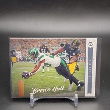 2022 Chronicles NFL Football BREECE HALL #220 Luminance Update Rookie RC Jets