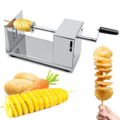 Kartoffelschneider Spiralschneider Kartoffel Fruit Gemüse Chips aus Edelstahl