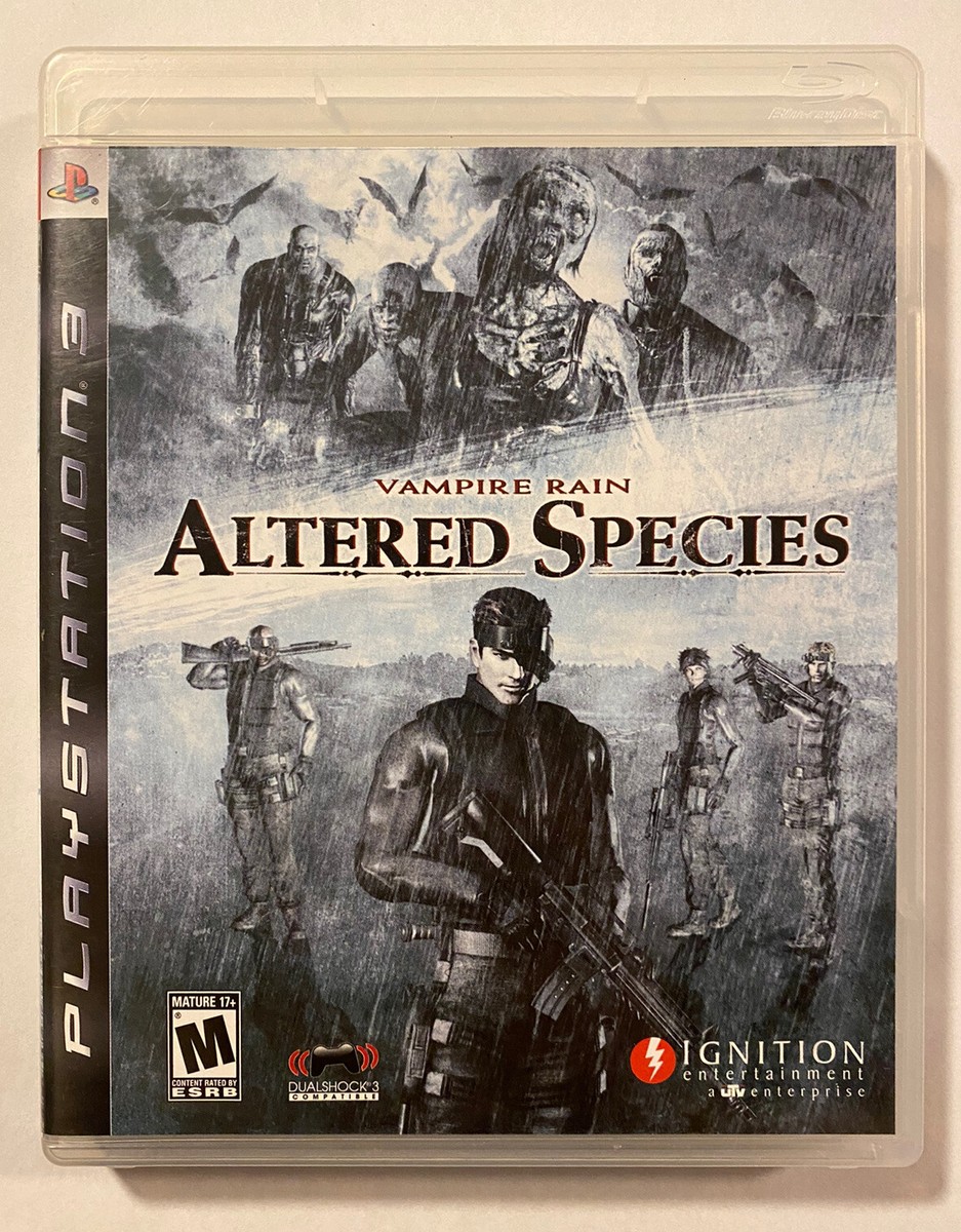 Vampire Rain: Altered Species (Sony PlayStation 3, 2008) with