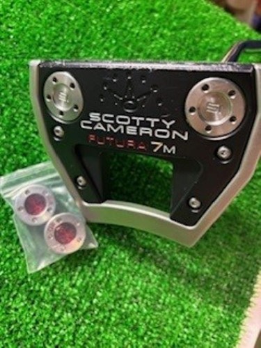 Scotty Cameron Futura 7M 2017 Putter 34in High MOI Mallet w Extra 20g Weights RH