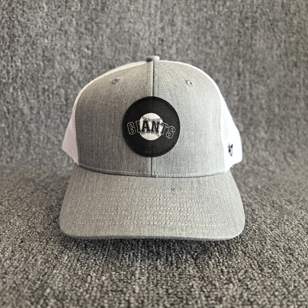 '47 Brand San Francisco Giants MLB Trucker Hat Gray White Snapback Cap