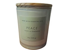 Peace Aloe & Bamboo 8 Oz - Threshold Candle