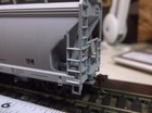 HO Three Bay Center Flow Hopper Car. ADM 80135 Accurail Original Box — photo 10