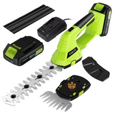 Hedge Trimmer Cordless, 21V Handheld Shrub  Bush Trimmer Electric with 2.0Ah...