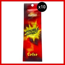 10 x 8 ml Soleo Special Line Double Impact Maximizer Sonnenbank Br&auml;unungslotion Creme