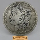 1891-O Morgan Silver Dollar - #C58499NQ