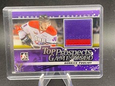 2012 ITG Heroes and Prospects Top Game-Used Silver Derrick Pouliot V 1of1