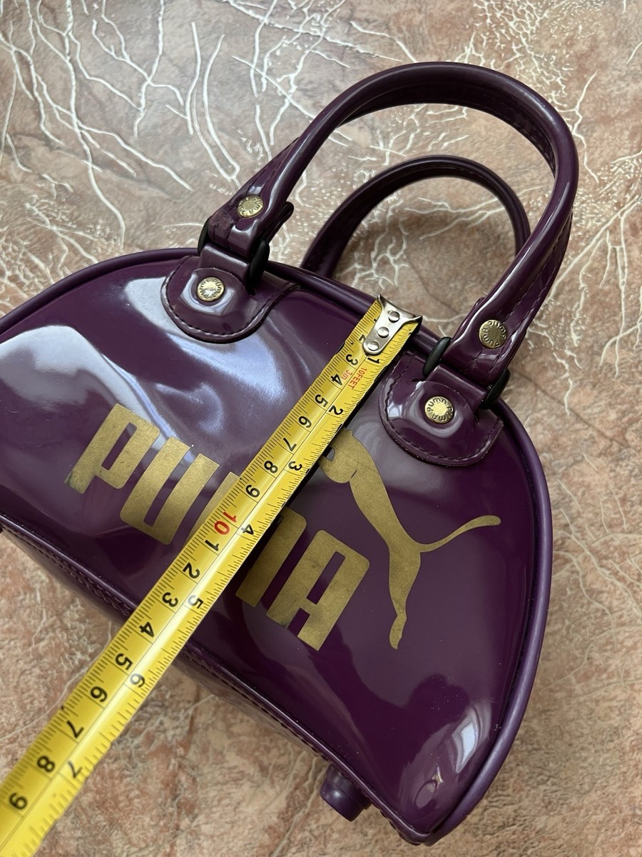 Vintage Y2K Puma Vinyl Mini Bag Purple | eBay