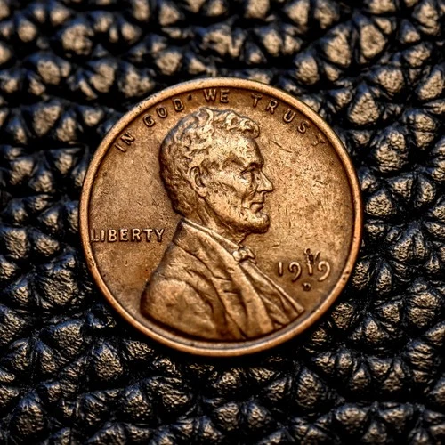 1919-D Lincoln Wheat Cent ~ XF / EF Condition ~ COMBINED SHIPPING!