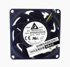 Delta PFR0812DHE 12V 2.54A 8038 four-wire PWM temperature control cooling fan