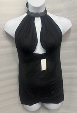 Oh La La Cheri Lingerie Halter Babydoll Teddy Size Queen 18-22