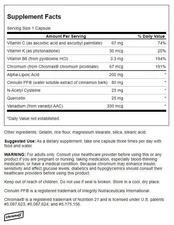 Swanson Blood Sugar Essentials 90 Capsules