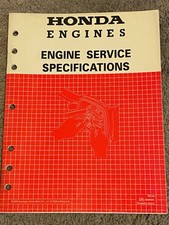 1995 Honda Engines Engine Service Specificati...