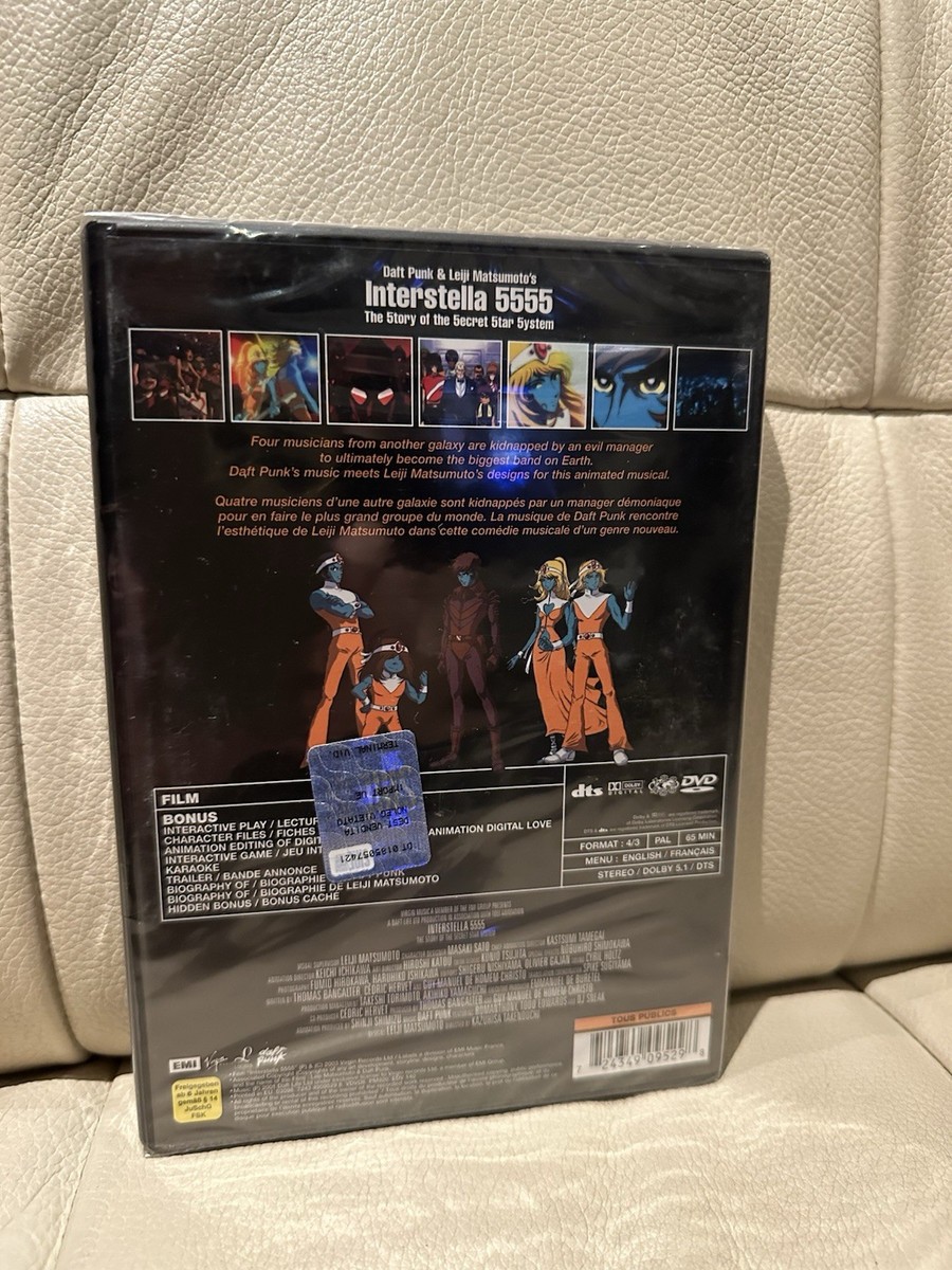 Daft Punk - Interstella 5555 (DVD, 2003) for sale online | eBay