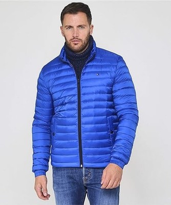 TOMMY HILFIGER MW0MW06930-234 leichte packbare Daunenjacke ROYALBLAU
