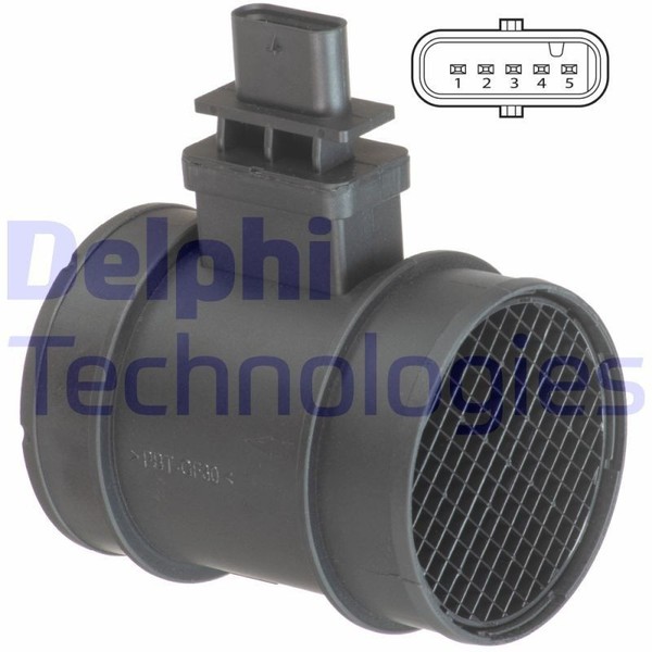 1 X Luftmassenmesser Delphi AF10637-12B1 FüR Opel Meriva-image