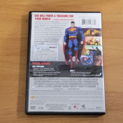 Superman/Batman: Apocalypse (DVD, 2010, 2-Disc Set, Special Edition) -- - Imagen 2 de 2