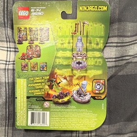 LEGO NINJAGO Spinners Nrg Zane 9590 Complete Set 23 Pieces Ages 6-14
