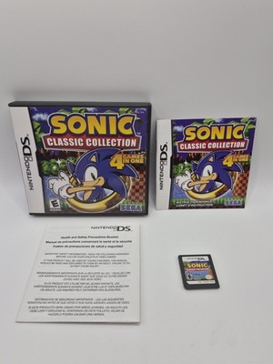 Sonic Classic Collection (Nintendo DS 2010) Tested CIB Mint Rare Retro Authentic