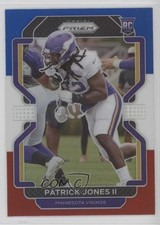 2021 Panini Prizm Rookie Red White & Blue Prizm Patrick Jones II #437 03mh