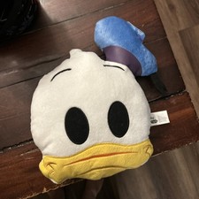 Disney Emoji Donald Duck 13" Plush Pillow Stuffed Figure Head