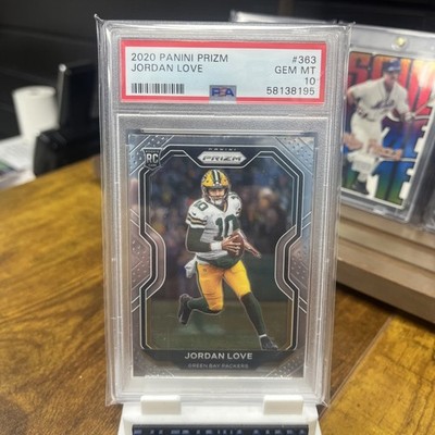 2020 Panini Prizm Jordan Love Rookie #363 PSA 10 GEM MT 